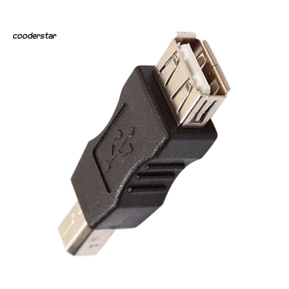 Đầu Chuyển Đổi USB Type A Sang USB Type B Màu Đen Chất Lượng Cao