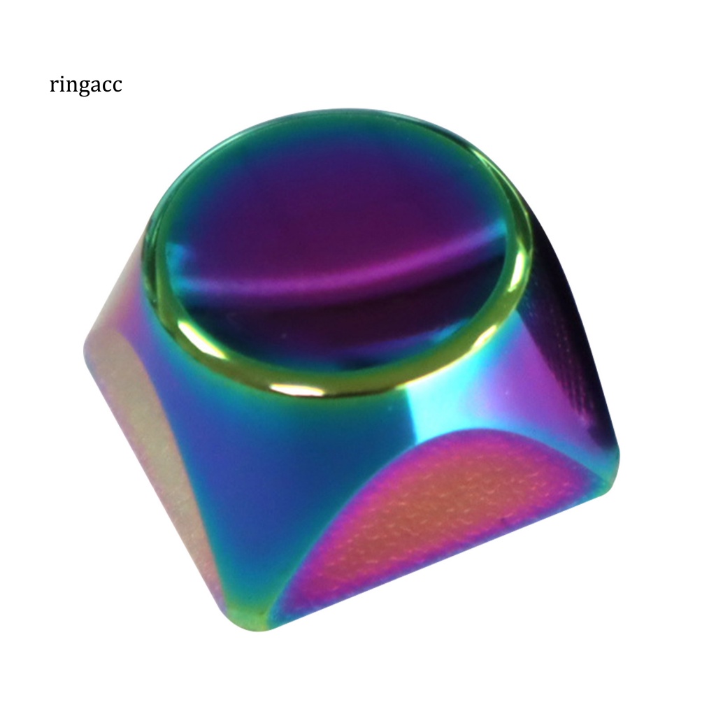 Rga 1 Bàn Phím Cơ Bằng Kim Loại Mạ Điện Thiết Kế Tiện Dụng Cho Máy Tính Để Bàn