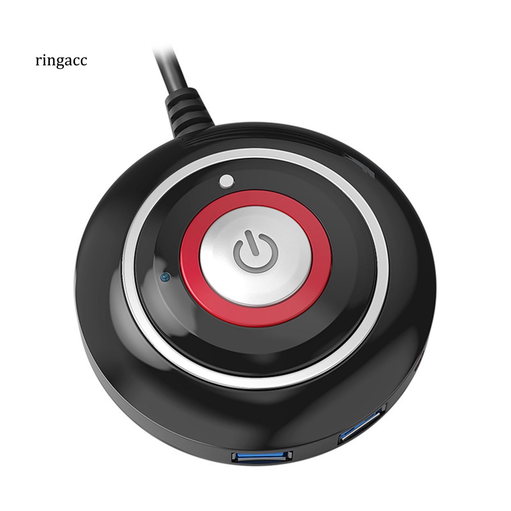 Rga Công Tắc Để Bàn Giao Diện USB Kép Đa Năng Nút Lớn Chống Trộm Với Dây Mở Rộng Nút Nguồn Máy Tính Để Bàn Cho Nhà