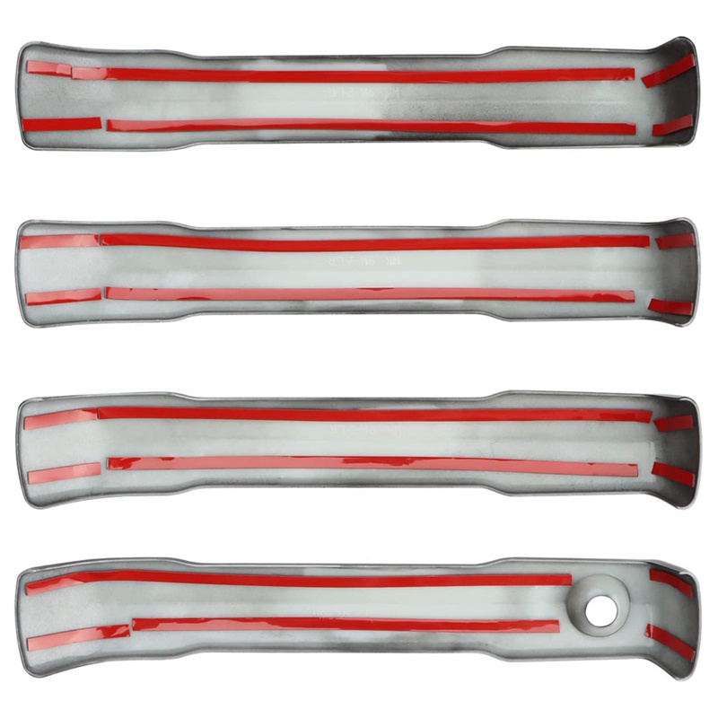 Viền Bọc Tay Nắm Cửa Bên Ngoài Màu Đen Cho Toyota Tundra 2022-2023