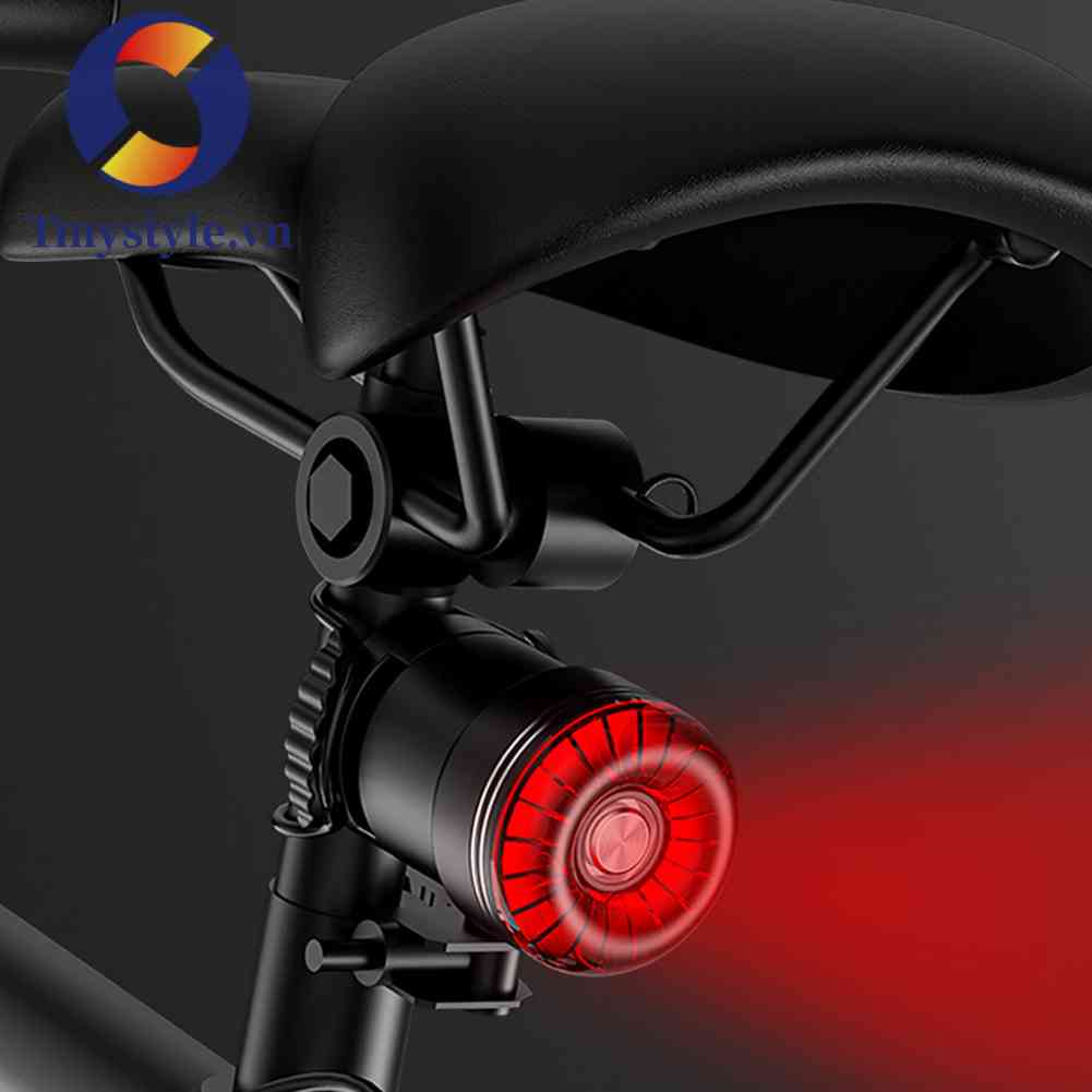Đèn LED Đuôi Xe Đạp 5 Chế Độ Có Thể Sạc Lại