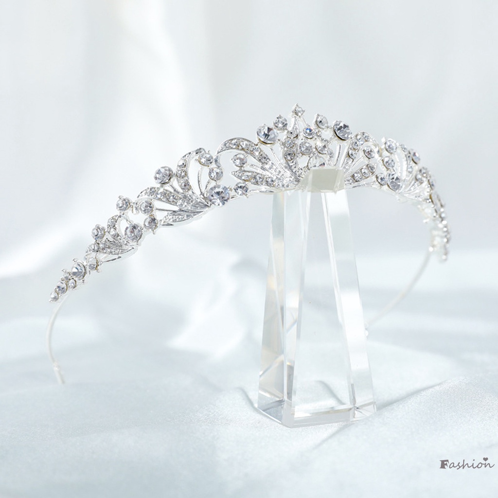 Cài Tóc Hình Vương Miện Đính Đá Lấp Lánh Sang Trọng