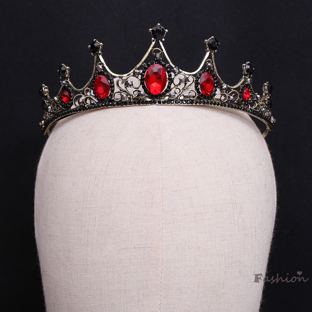 Vương Miện Hợp Kim Phong Cách Retro Cho Cô Dâu