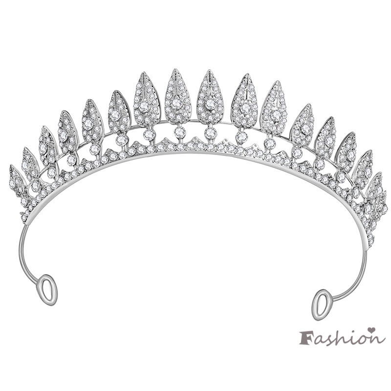 Cài Tóc Hình Vương Miện Đính Đá Thời Trang