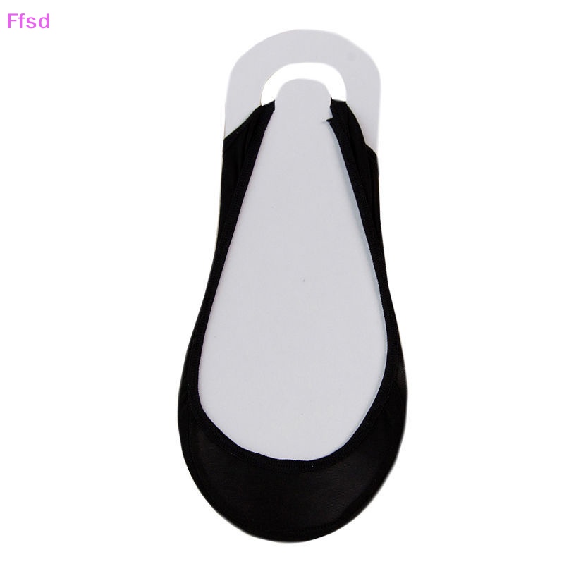 {Ffsd} Vớ Lụa Nửa Bàn Chân Vô Hình Miệng Nông Siêu Mỏng Chống Trượt * Bán Chạy