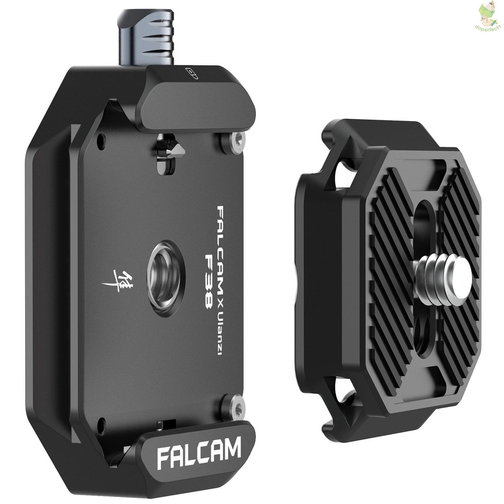 FALCAM F38 Quick Release System with Quick Release Base Mount &amp; Quick Release Plate for Tripod Head Aluminum Alloy 15kg    Came-6.5