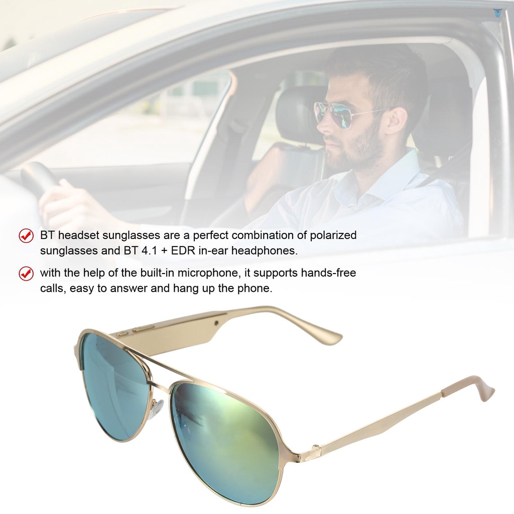 Kính Mát Thông Minh A9 Phân Cực Có Mic Thích Hợp Cho Các Hoạt Động Ngoài Trời