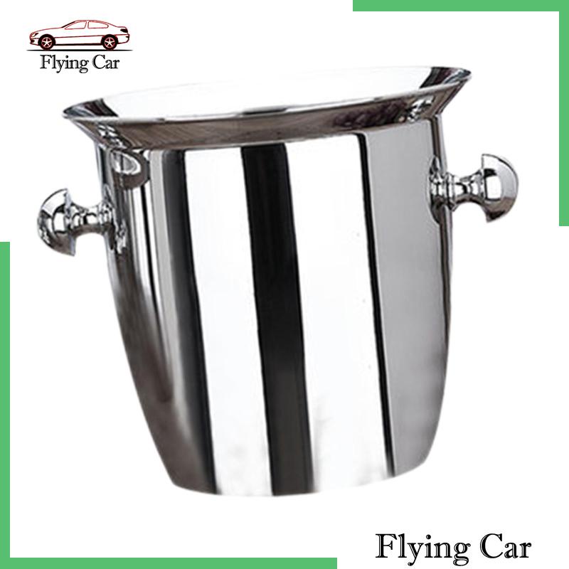 Xô Đựng Đá Bằng Thép Không Gỉ Lzdjfmy2 Di Động Tiện Dụng Cho Tiệc Nướng