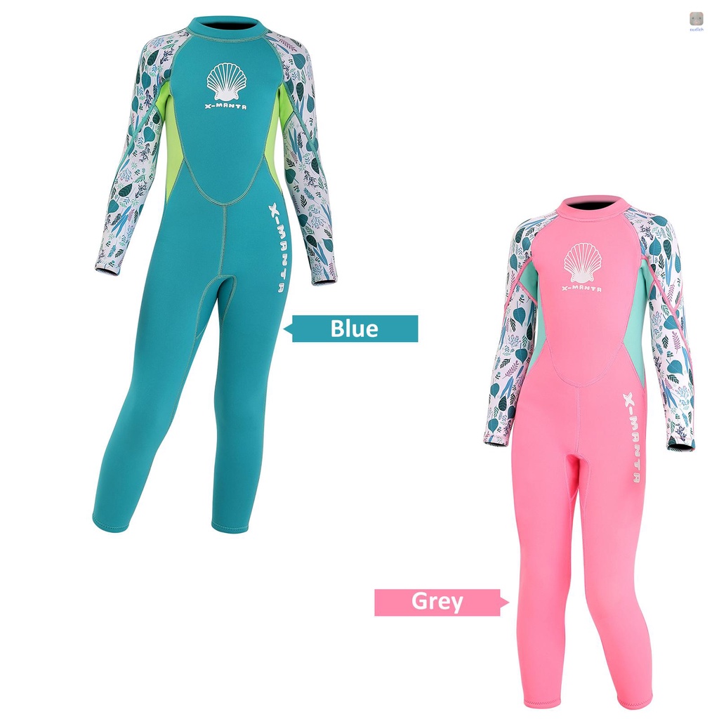 Bộ Đồ Bơi Lặn Một Mảnh Tay Dài Có Khóa Kéo Sau Lưng Khô Nhanh Dành Cho Bạn Gái