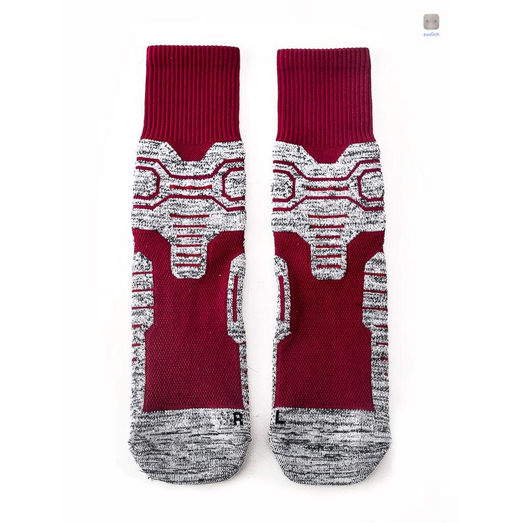 Vớ Thể Thao Dày Dặn Có Đệm Gân Chống Ẩm Chống Trượt Thoáng Khí Cho Nam