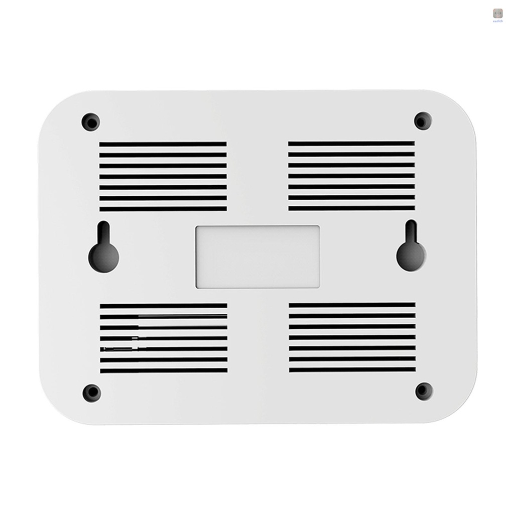 Máy Dò Chất Lượng Không Khí Gắn Tường X7 HCHO CO2 Với Chuông Báo Tiện Dụng Cho Gia Đình