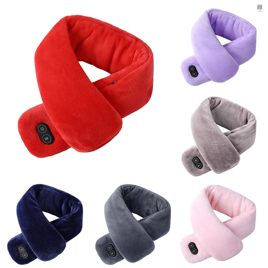 Khăn Choàng Cổ Mềm Mại Mát Xa Giữ Ấm Mùa Đông Cho Nam Nữ