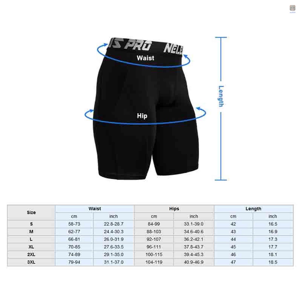 Set 3 Quần Short Thể Thao Nam Chất Liệu Đàn Hồi Nhanh Khô