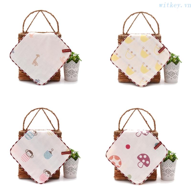 Khăn Lau Mềm Mại Phong Cách Hồi Giáo Kích Thước 9.84X9.84Cm Dành Cho Em Bé