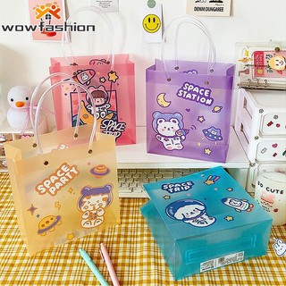 Túi đựng quà trong suốt họa tiết hoạt hình dễ thương