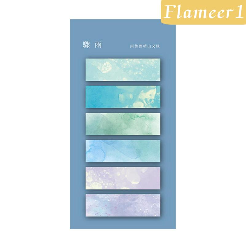[Flameameer1] Giấy Ghi Chú Dạng Dính Viết Tay Có Thể Viết Được Cho Tài Liệu Catalogs Diaries