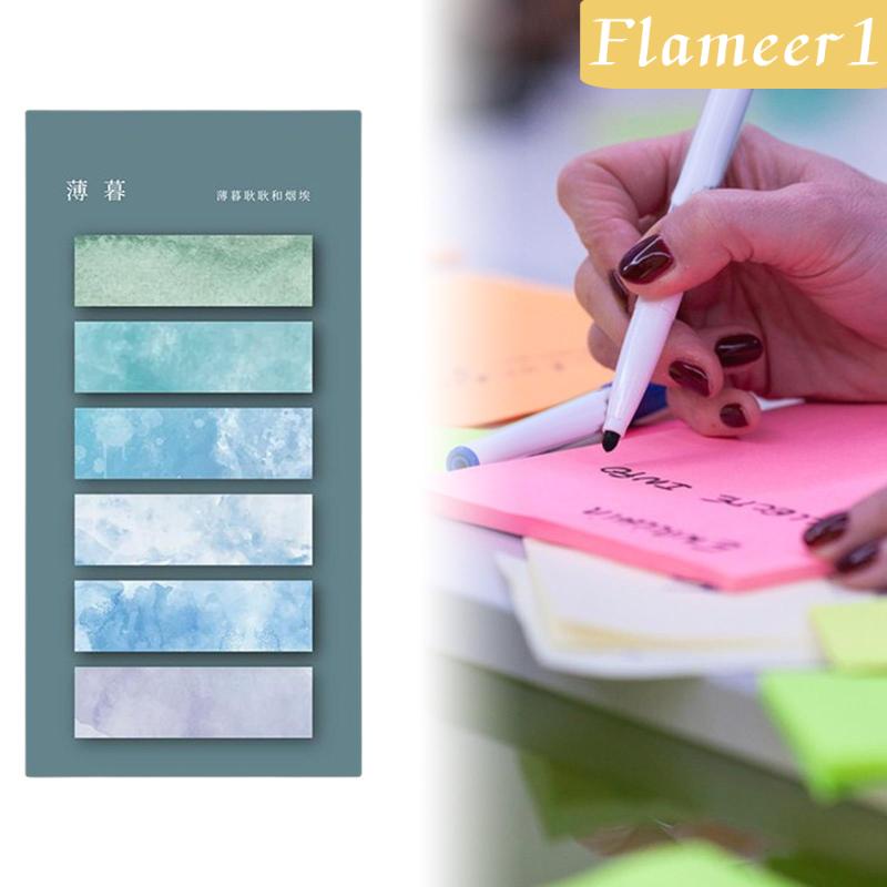 [Flameameer1] Giấy Ghi Chú Dạng Dính Viết Tay Có Thể Viết Được Cho Tài Liệu Catalogs Diaries