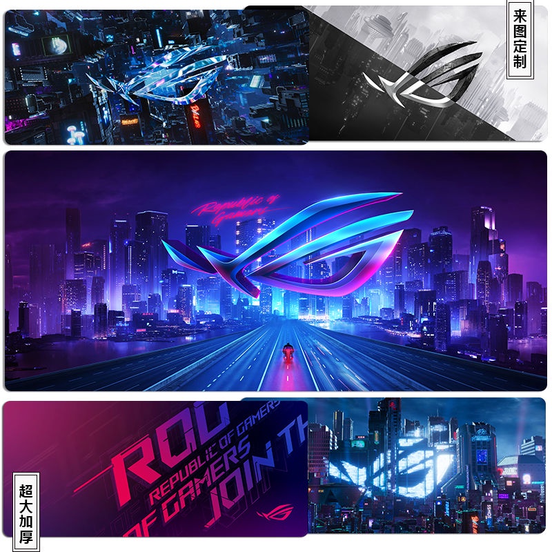 Tấm Lót Chuột Và Bàn Phím Cỡ Lớn Hình Đôi Mắt Độc Đáo