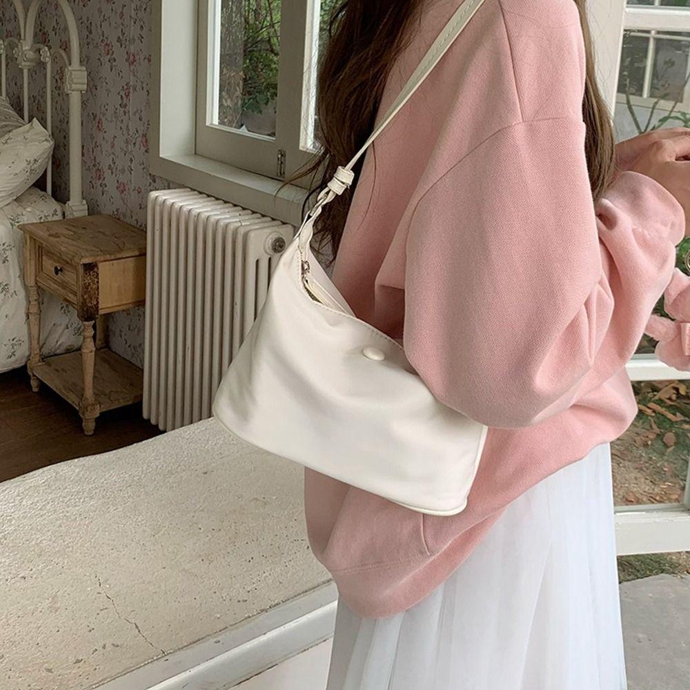 Túi Đeo Chéo Da Pu Mini Đựng Mỹ Phẩm / Kẹp Nách / Đồ Trang Điểm Thời Trang Đơn Giản Dành Cho Nữ Back2Lilife