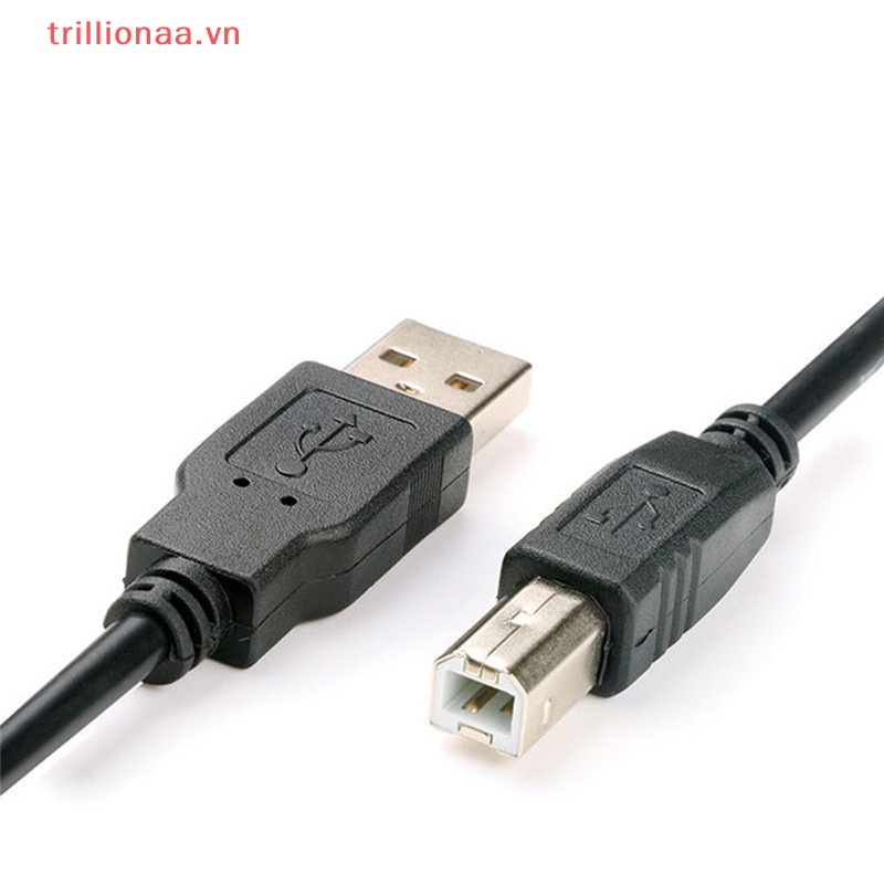Cáp Chuyển Đổi Trillionaa USB 2.0 A Male Sang B Male M / M Cho Máy In