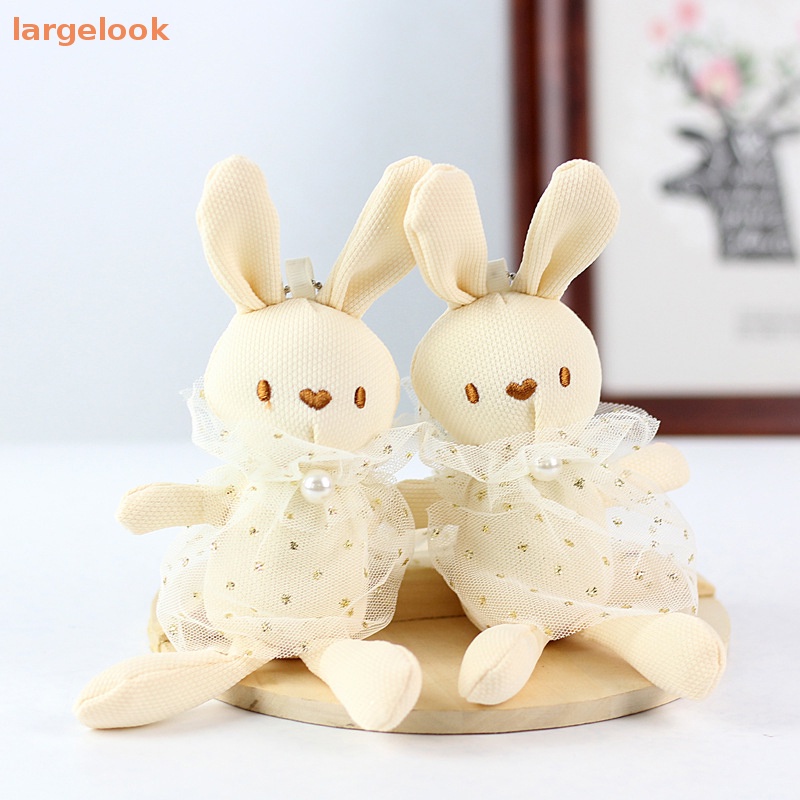 Móc Khóa Hình Thỏ Nhồi Bông Dễ Thương Chất Lượng Cao