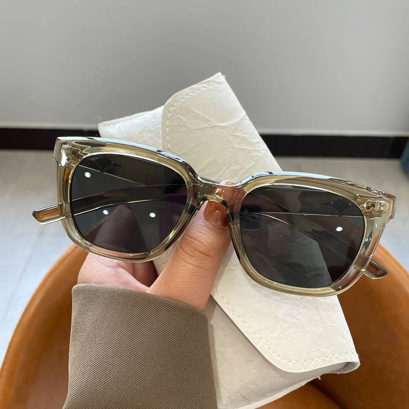 Kính Mát Phân Cực Gọng Vuông Phong Cách Vintage Cho Nam Và Nữ