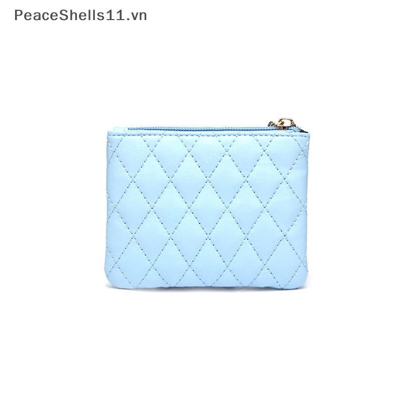 Ví Ngắn Bằng Da PU Có Khóa Kéo Thêu Họa Tiết Phối Tua Rua Thời Trang Cho Nữ