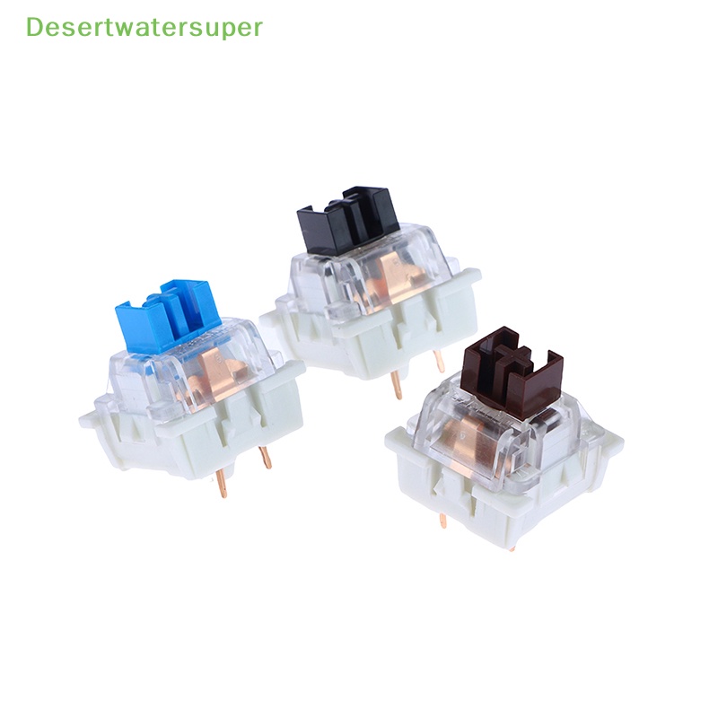 Set 10 Công Tắc Chống Bụi Cho Bàn Phím Cơ Màu Đen / Xanh Lá / Đỏ Tuyến Tính