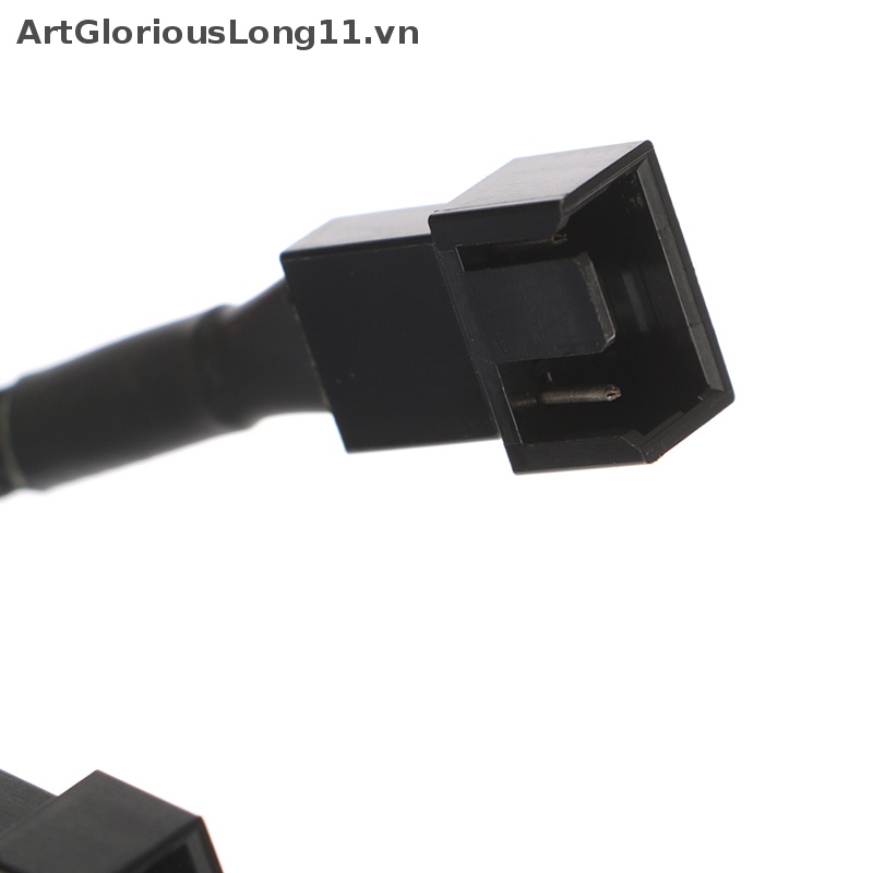 Cáp Nối Dài Quạt Máy Tính 4pin PWM 4pin Sang 3 Chiều Hình Chữ Y