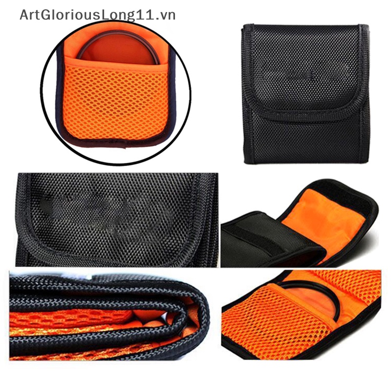 Túi Đựng Kính Lọc Máy Ảnh 3 Ngăn 82mm ND UV CPL