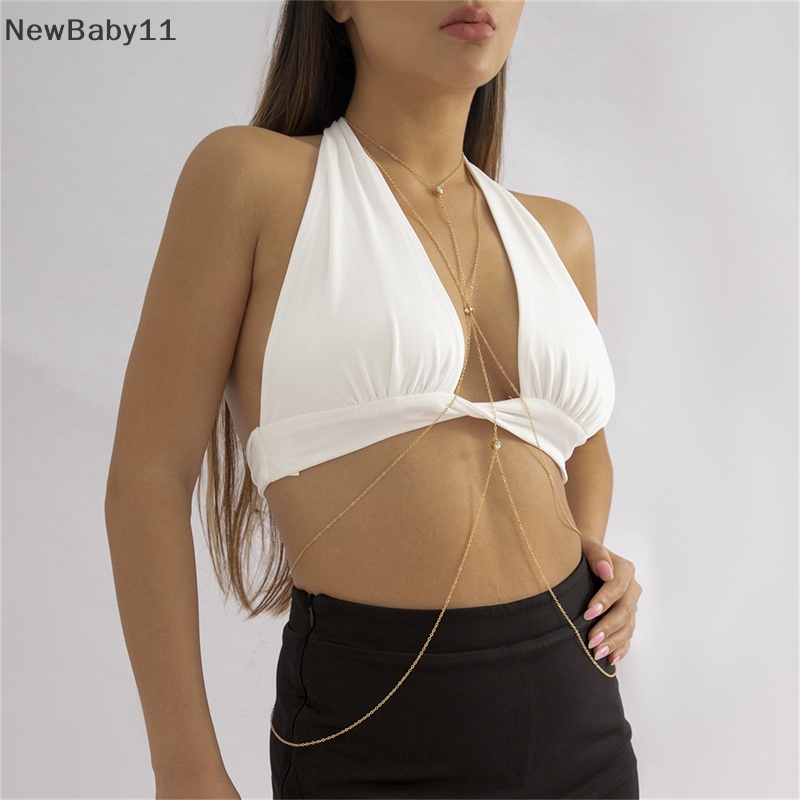 Vòng cổ Cơ Thể Dạng Chuỗi Phong Cách Boho Đơn Giản Cho Nữ