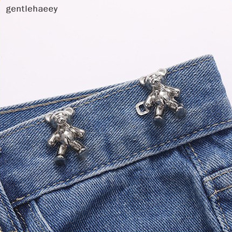 Gent 1 Cặp Nút Thắt Lưng Săn Chắc Điều Chỉnh Được Hình Gấu