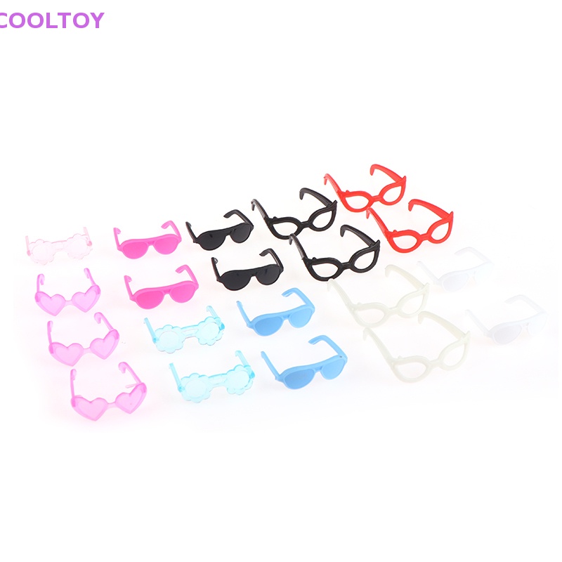 Cooltoy Set 20 Mắt Kính Nhiều Màu Sắc Trang Trí Búp Bê