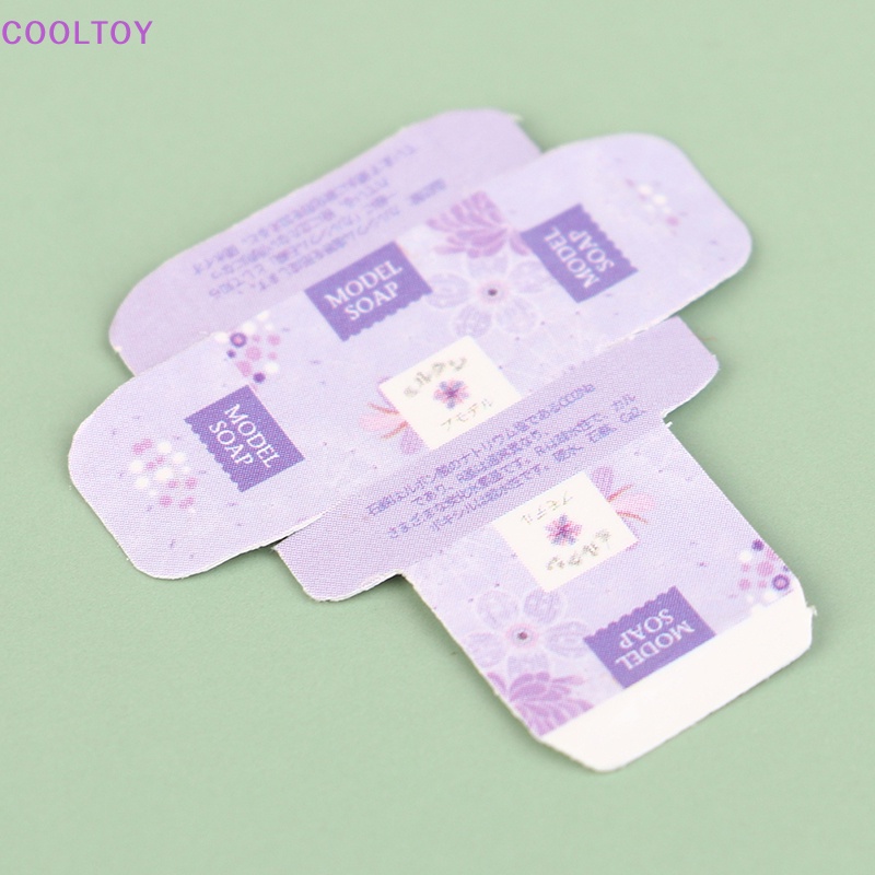 Cooltoy Bộ Hộp Xà Phòng Mini Tỉ Lệ 1 / 12 Trang Trí Nhà Búp Bê