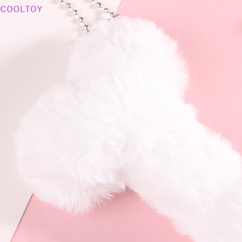 Cooltoy Móc Khóa Hình Khúc Xương Chó Nhồi Bông Mềm Mại Trang Trí Túi Xách