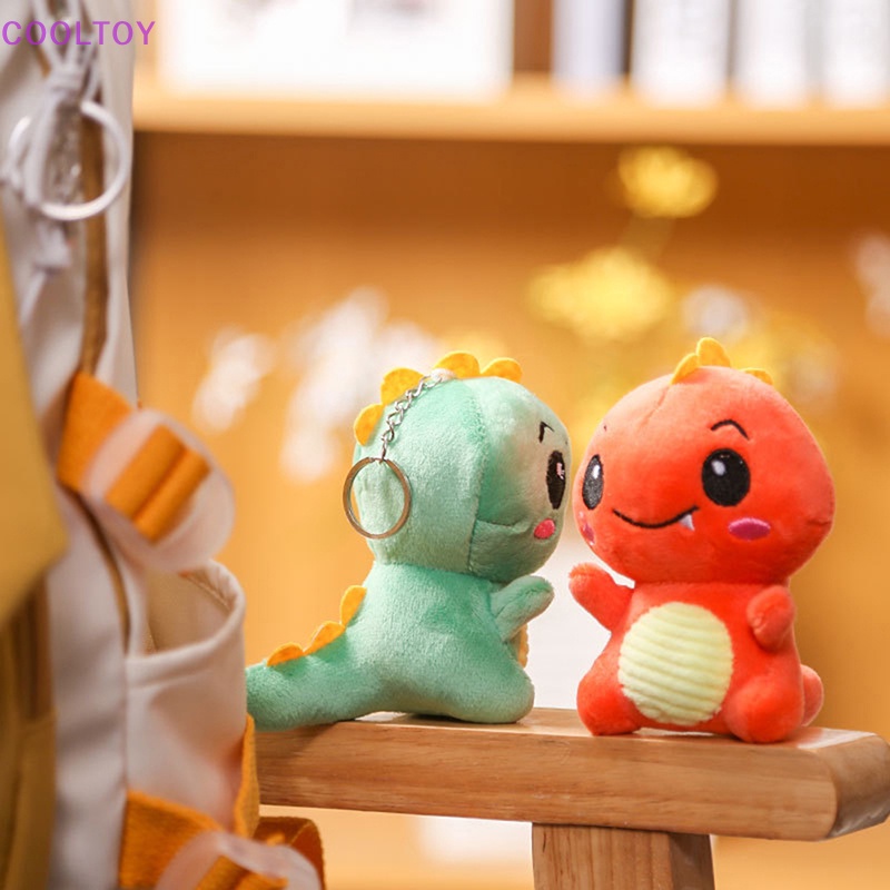 Móc Khóa Khủng Long Nhồi Bông Dễ Thương