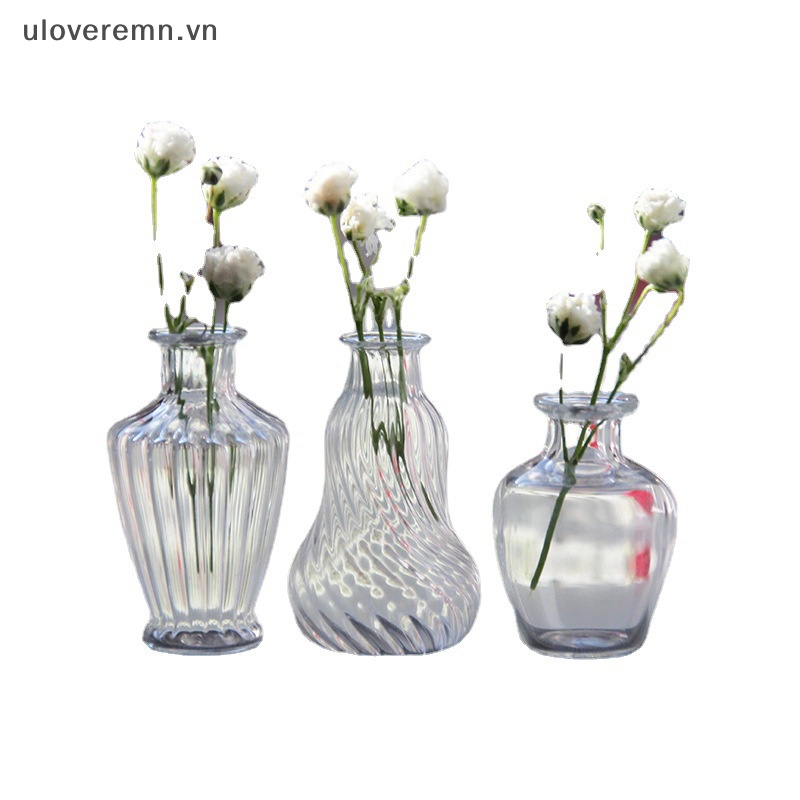 1 Bình Hoa Thủy Tinh Mini Tỉ Lệ 1 / 6 Hoặc 1 / 12 Trang Trí Nhà Búp Bê