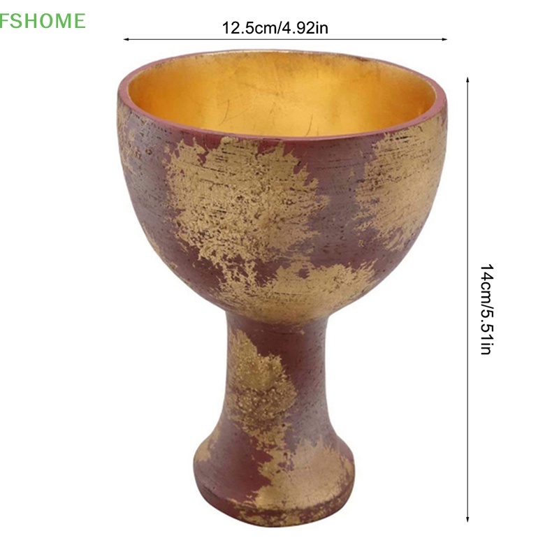 Cốc Nhựa Resin In Hình FSHOME Indiana Jones Holy Grail Cho Dịp Halloween Mới