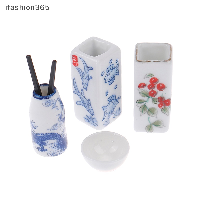 Giá Đỡ Đũa Bằng Sứ Mini 1: 12 Độc Đáo Trang Trí Nhà Búp Bê ifashion365