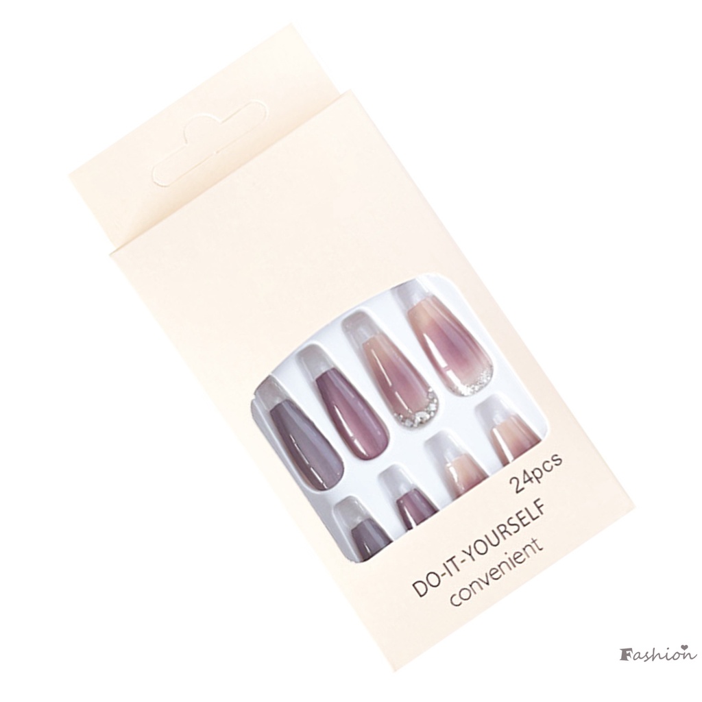 Sơn Móng Tay Màu Tím Bóng Bền Bỉ Thời Trang