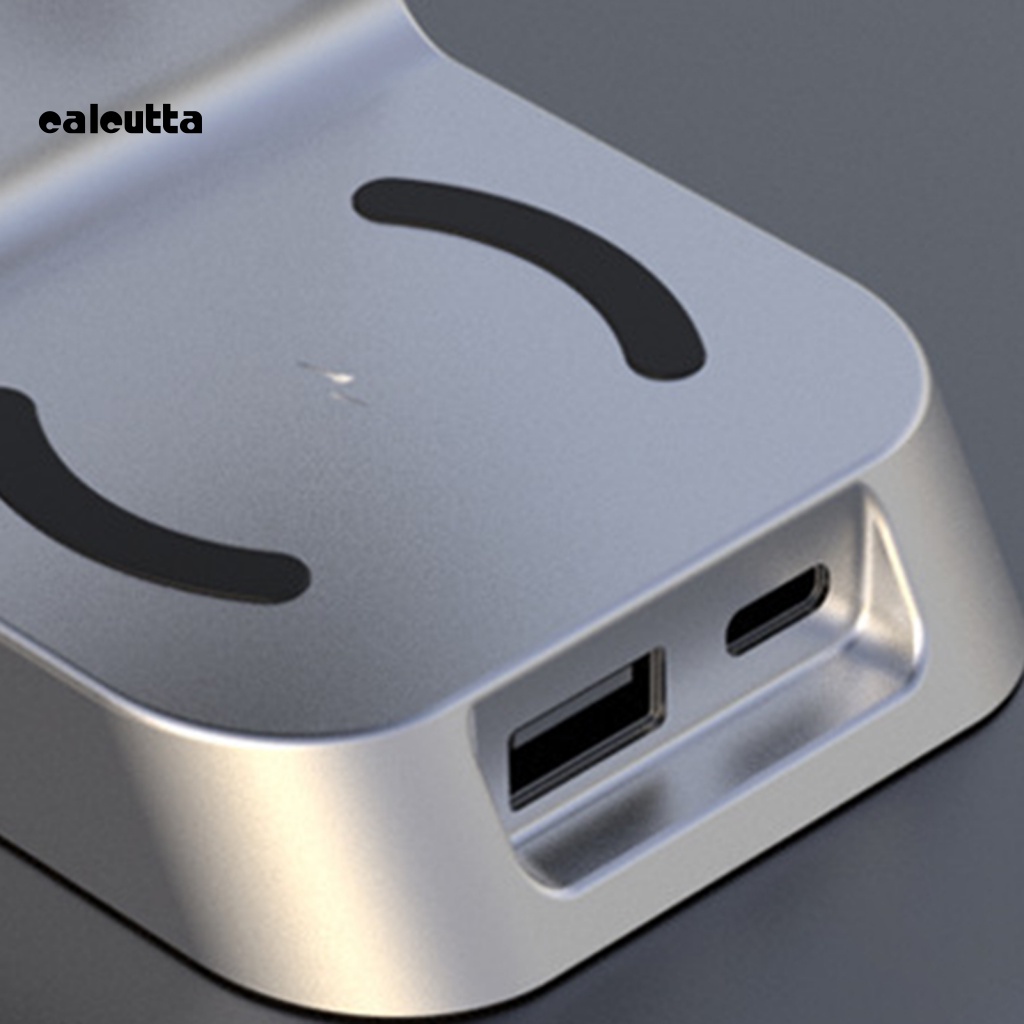 Đế Sạc Nhanh Không Dây Hai Lõi Cho Điện Thoại / Đồng Hồ Thông Minh