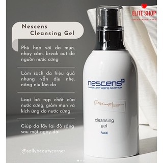 Gel rửa mặt Nescens Cleansing gel - face 130ml
