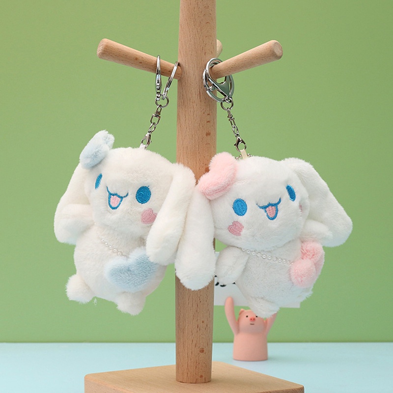 SANRIO Móc Khóa Thỏ Nhồi Bông Đáng Yêu