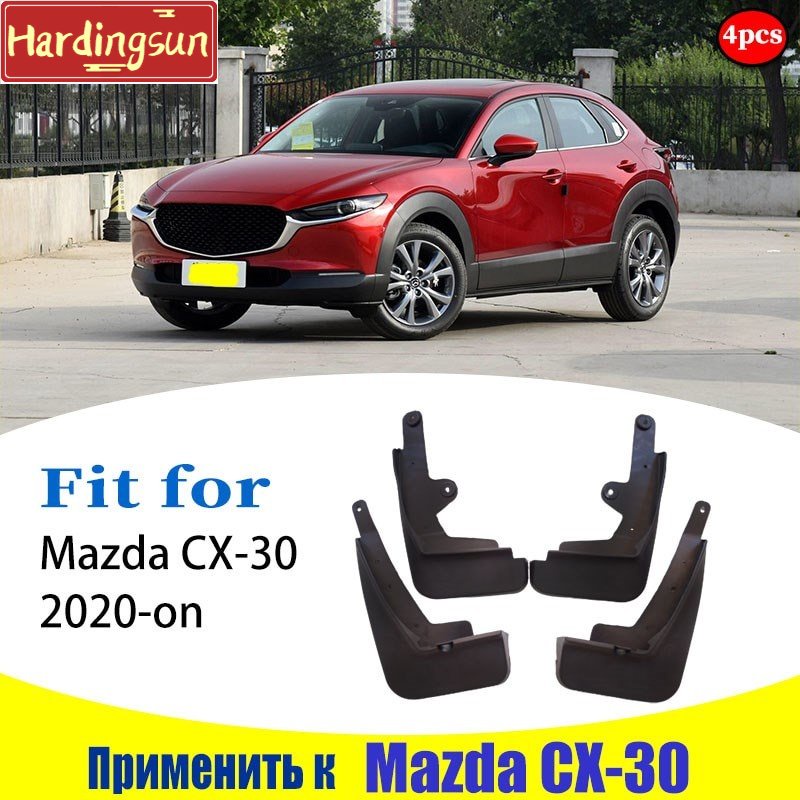 FENDER Set 4 Tấm Chắn Bùn Trước Sau Cho Mazda CX-30 CX30