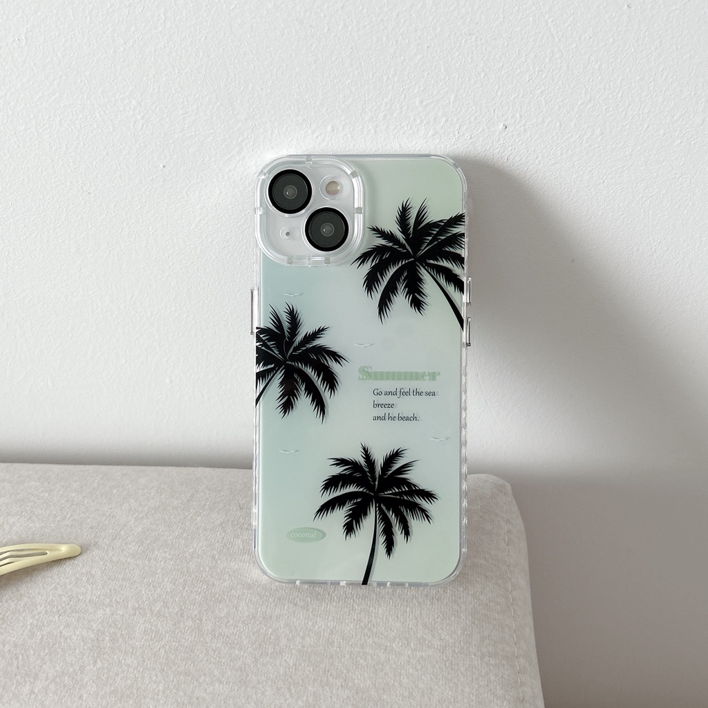 Ốp Điện Thoại TPU Hai Mặt Bảo Vệ Camera Chống Sốc Cho Apple IPhone 14 13 12 11 Pro Max