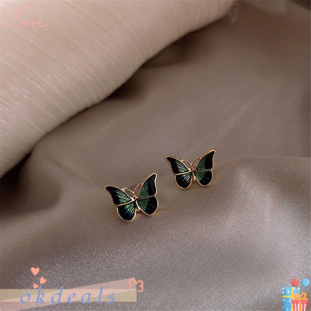 Bông Tai Hình Bướm Dễ Thương Cho Nữ