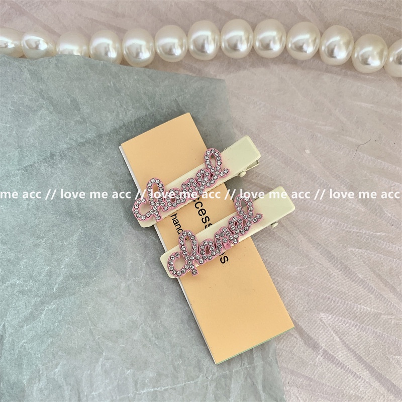 Set 2 Kẹp Tóc Mỏ Vịt Bằng Hợp Kim Cho Nữ