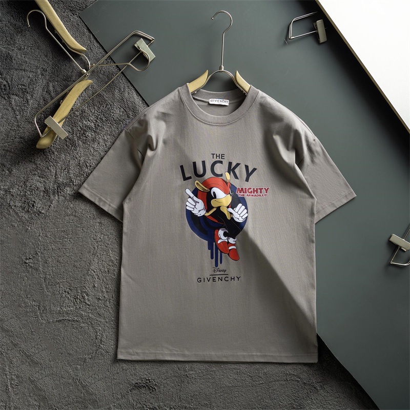 Áo Thun Tay Ngắn Cổ Tròn In Chữ Given Thời Trang Mùa Hè Cho Nam Và Nữ