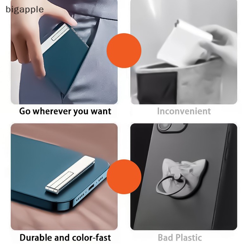 Giá Đỡ Điện Thoại Bằng Kim Loại Siêu Mỏng Có Nam Châm Hít Để Bàn Tiện Dụng 2023 RDG