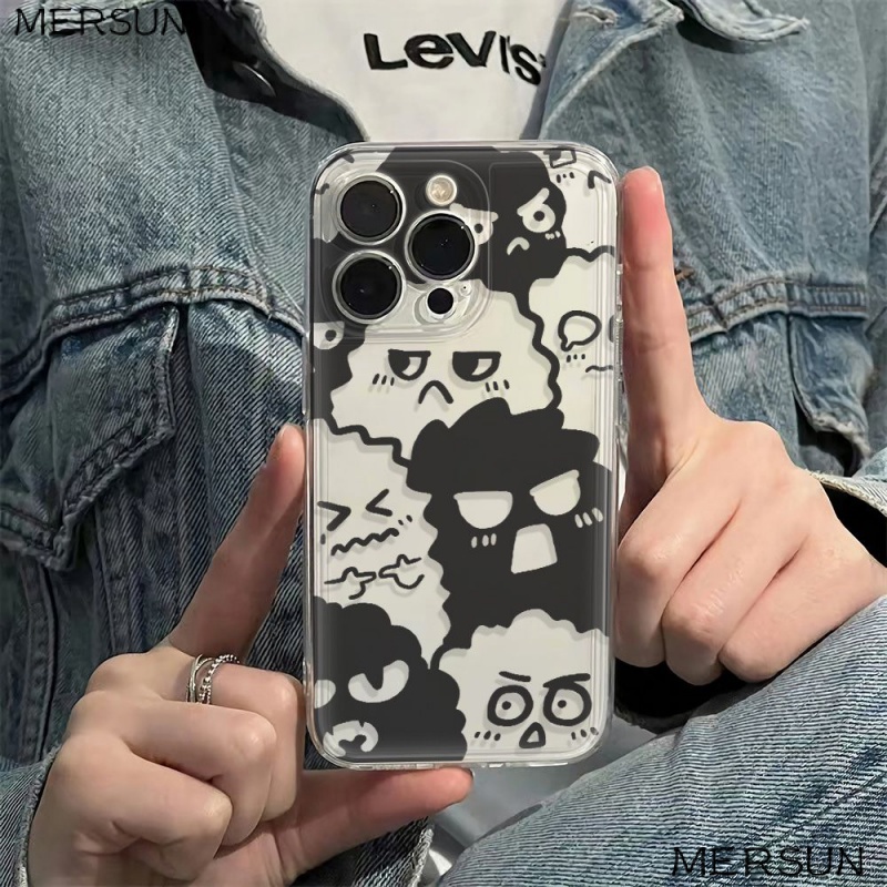 ✅Ốp Điện Thoại Mềm Chống Sốc Kiểu Dáng Đơn Giản Cho Iphone 1178 Max Plus 12 6S 14 Pro 13 1BXB